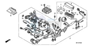 CBR1000RR9 BR / MME SPC - (BR / MME SPC) drawing WIRE HARNESS (CBR1000RR)