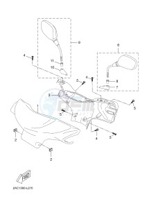 YN50FU NEO'S 4 (2AC9 2AC9 2AC9) drawing COWLING 1