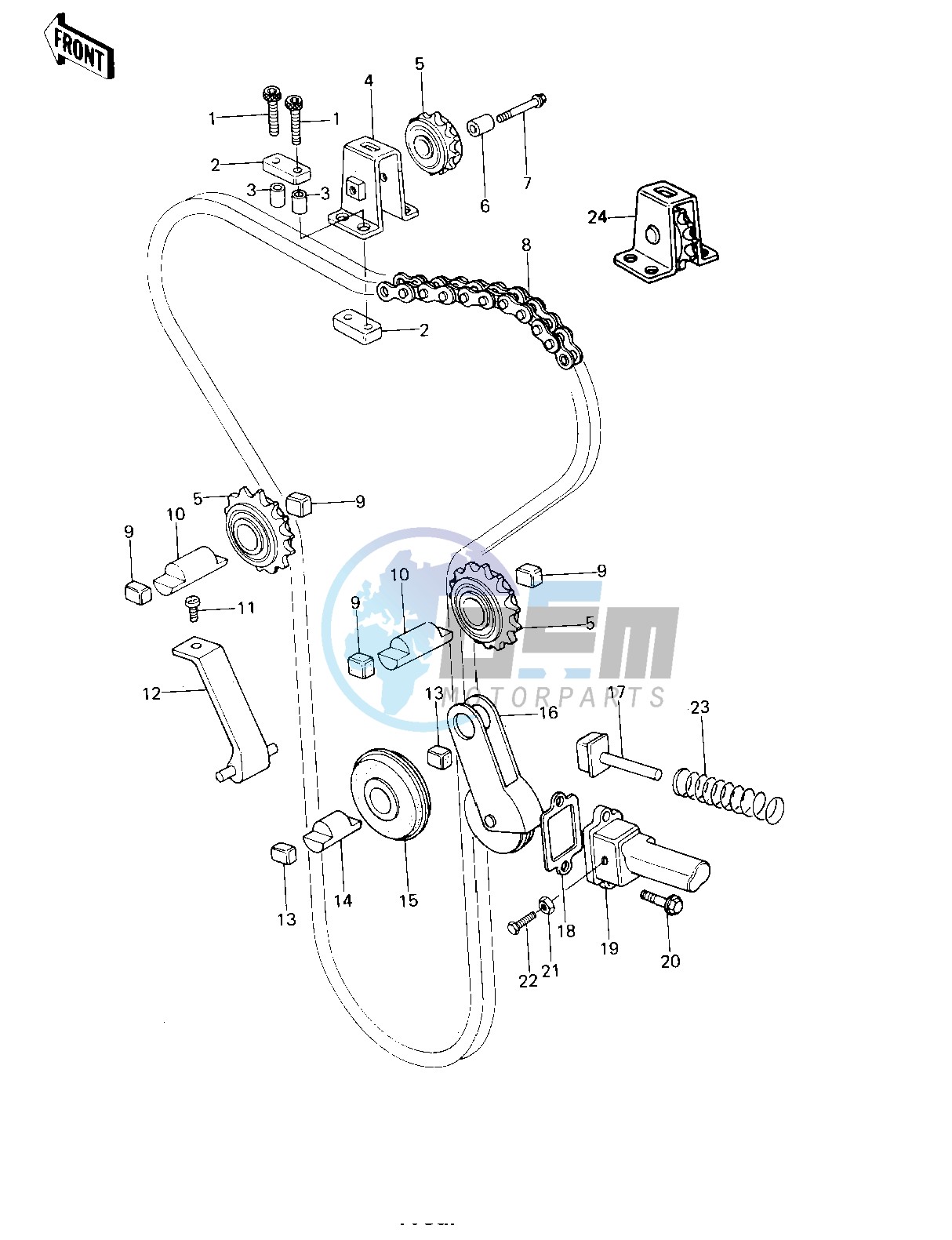 CAM CHAIN_TENSIONER -- 78 D1- -