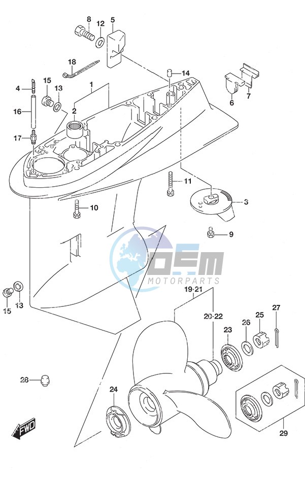 Gear Case (C/R)