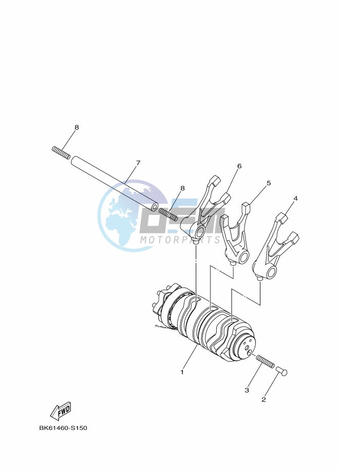 SHIFT CAM & FORK