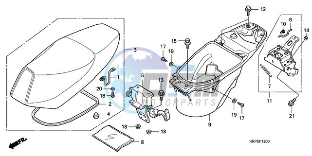 SEAT/LUGGAGE BOX