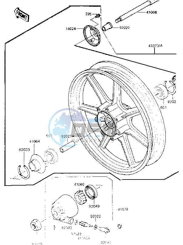 FRONT WHEEL