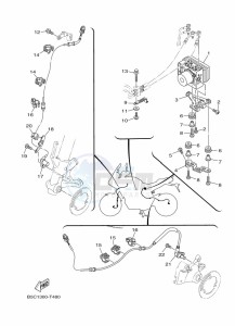 TRACER 900 MTT850 (B5CC) drawing ELECTRICAL 3