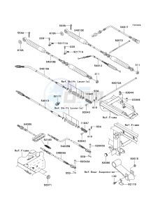 KAF 620 J [MULE 3010 TRANS4X4] (J6J-J8F) J8F drawing CABLES-- JK1AFCJ1 6B506427 - - -