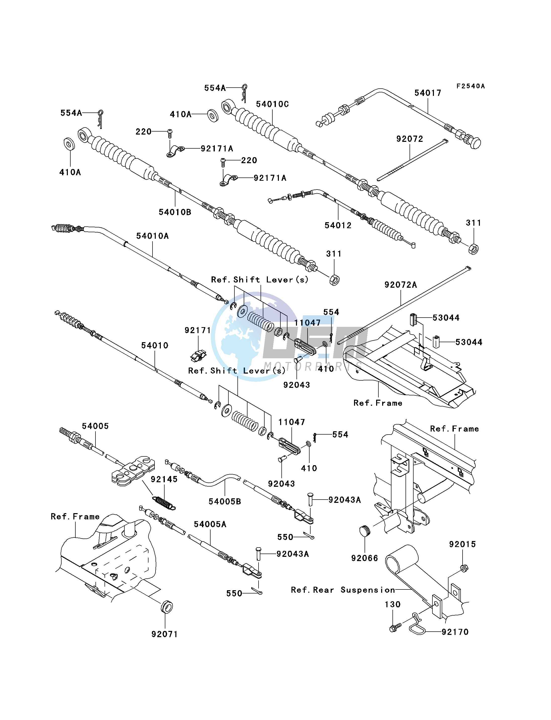 CABLES-- JK1AFCJ1 6B506427 - - -