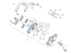 SCARABEO 50 2T CARBURATORE E4 STREET (EMEA) drawing Secondary air