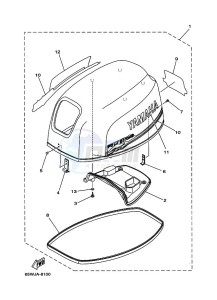 F25AEH-S-NV-BSO drawing TOP-COWLING