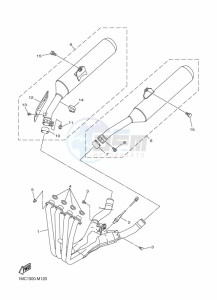 FJR1300-AE (B96S) drawing EXHAUST