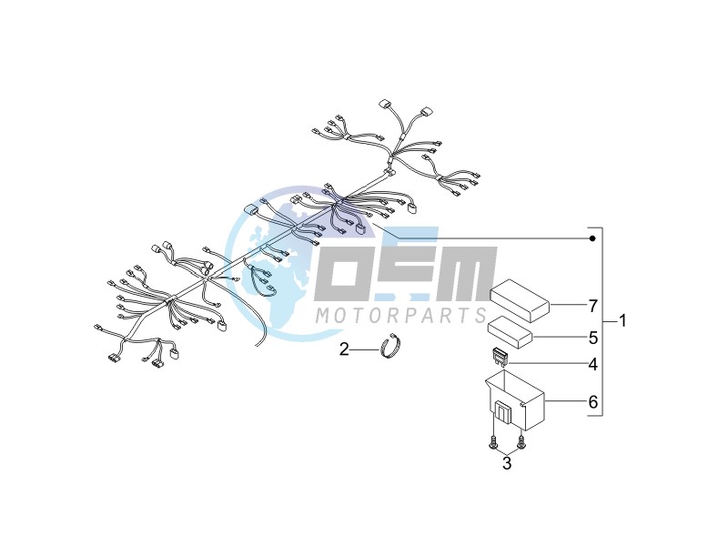 Main cable harness