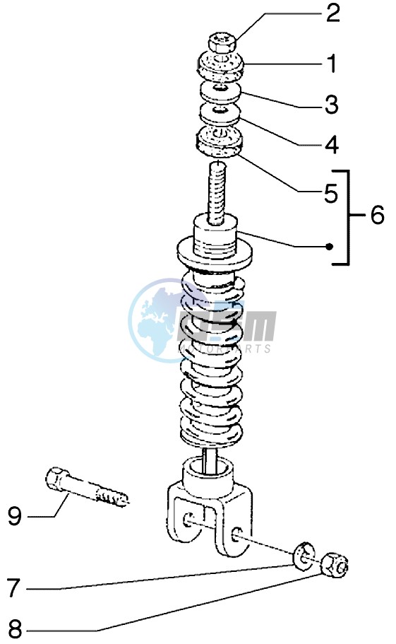 Rear Shock absorber