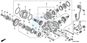 VT750CA9 UK - (E / MKH ST) drawing CROSS SHAFT