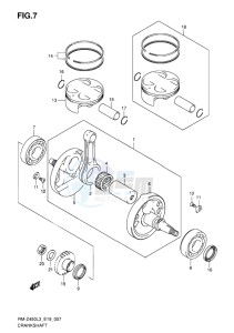 RM-Z450 EU drawing CRANKSHAFT