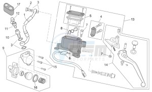 ETV 1000 Capo Nord - Rally Capo Nord drawing Clutch pump