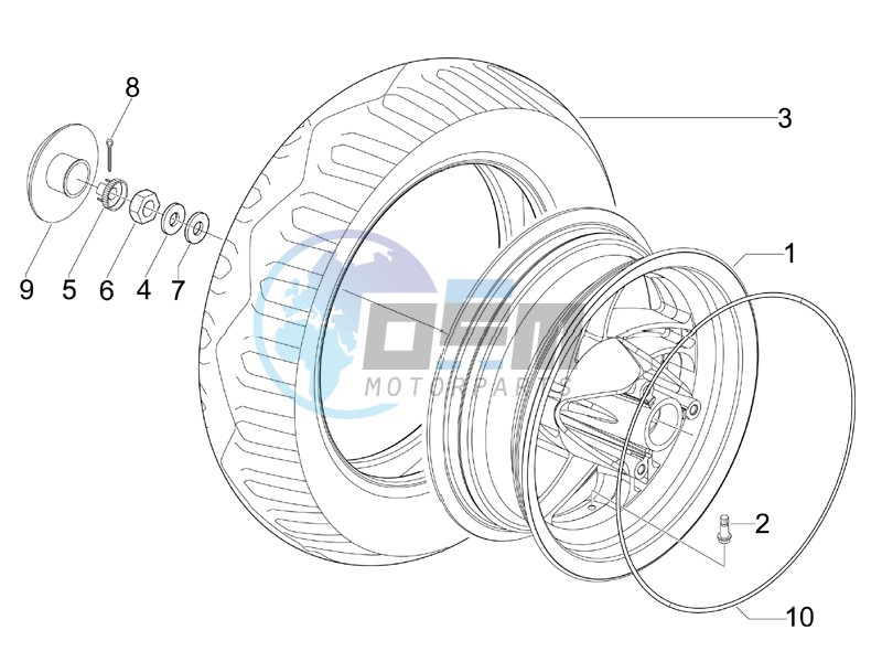 Rear Wheel