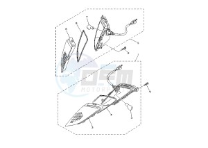 YP MAJESTY 250 drawing FLASHER LIGHT