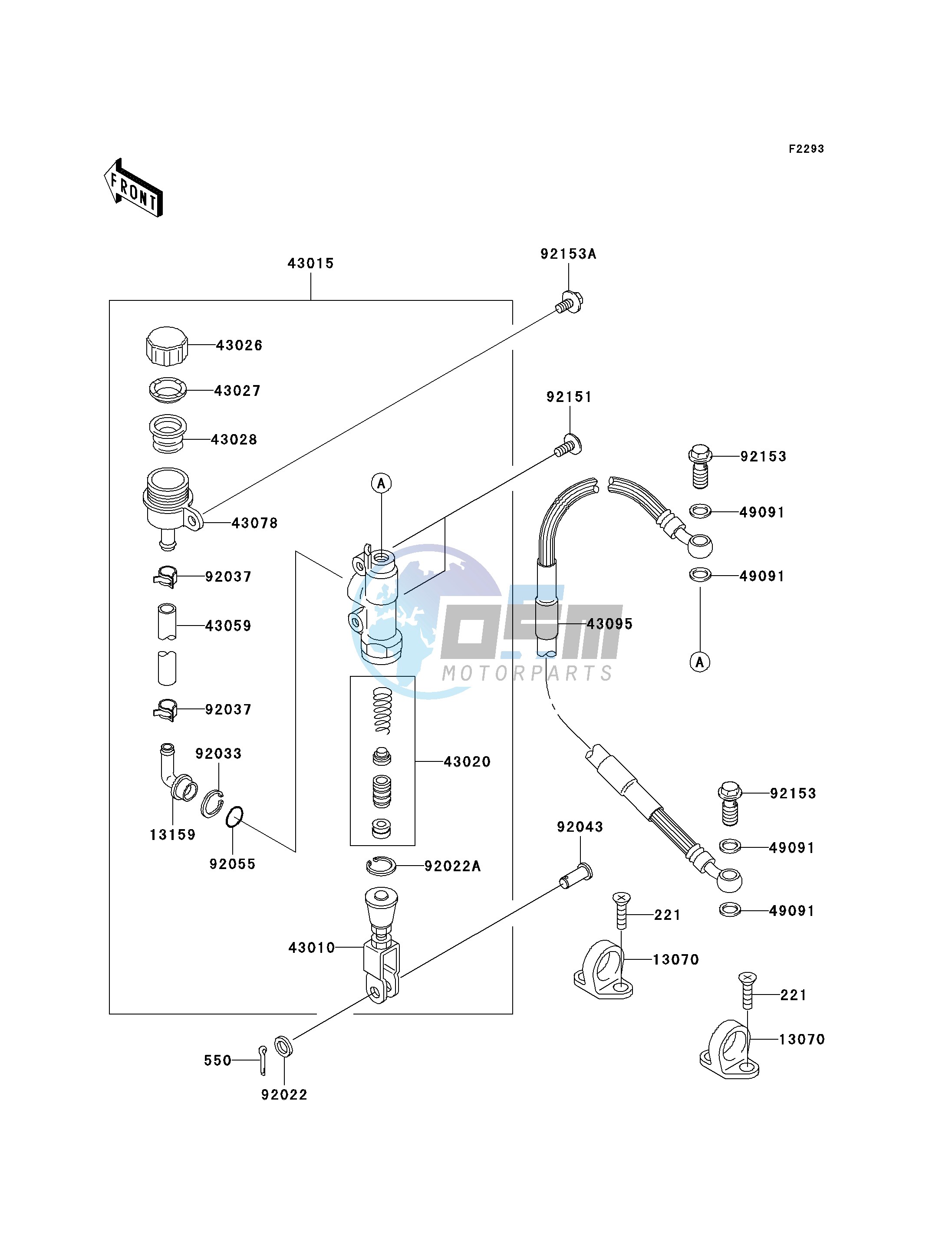 REAR MASTER CYLINDER