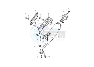 YN NEO'S 100 drawing EXHAUST