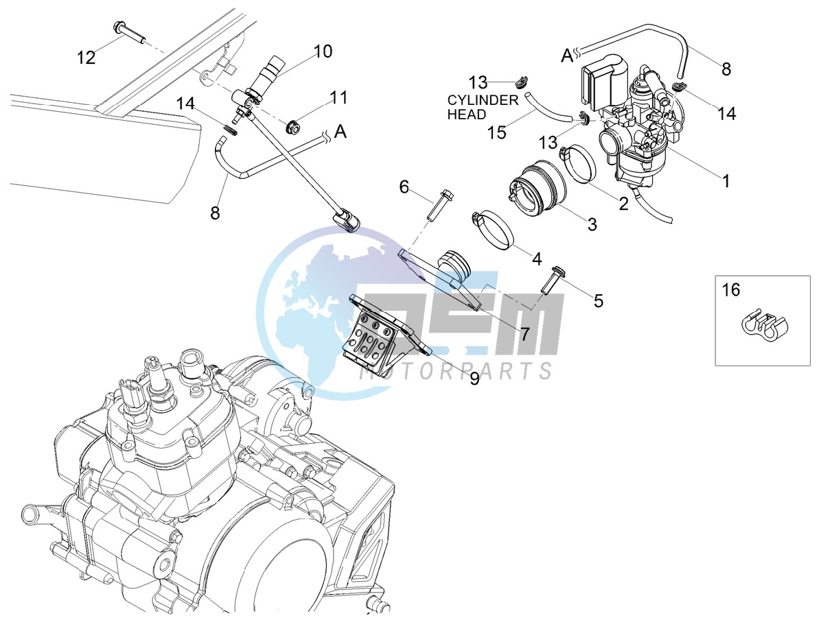 Carburettor  Inlet