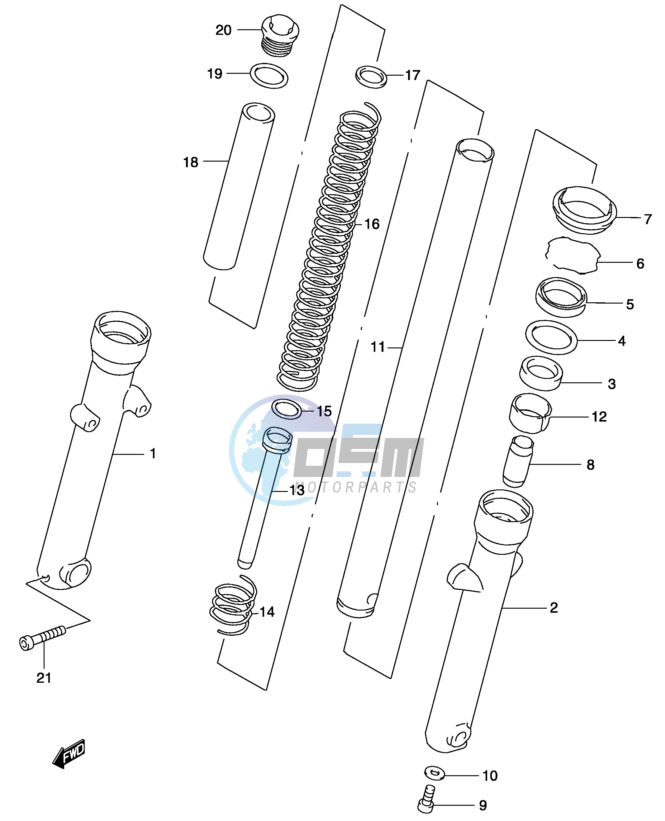 FRONT FORK DAMPER