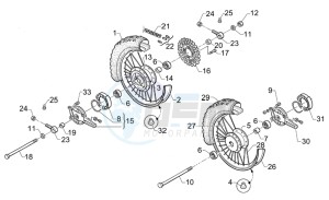 Mini RX 50 Challenge drawing Wheels-Brakes