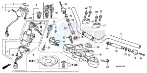 CBF1000FAB drawing HANDLE PIPE/ TOP BRIDGE