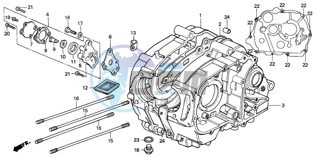 CRANKCASE/OIL PUMP