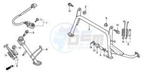 FES125 PANTHEON drawing STAND