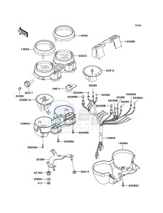 ER-5 ER500-C5P GB XX (EU ME A(FRICA) drawing Meter(s)