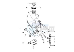 X9 200 drawing Expansion tank