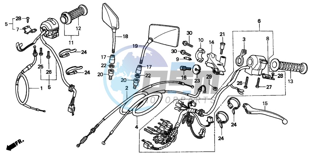 HANDLE LEVER/SWITCH/CABLE