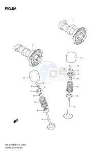 RM-Z450 (E19) drawing CAMSHAFT - VALVE (RM-Z450L1)