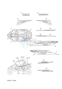 YXZ1000E YXZ10YMXH YXZ1000R EPS (2HCC) drawing GRAPHICS