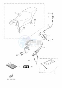 TRACER 7 35KW MTT690-U (B5T2) drawing SEAT