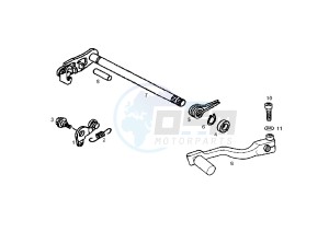 SENDA SM EURO2 - 125 cc drawing SHIFT SHAFT