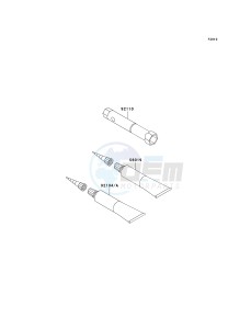 KLX 110 A (KLX110 MONSTER ENERGY) (A6F-A9FA) A6F drawing OWNERS TOOLS