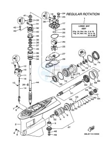 F300AETU drawing PROPELLER-HOUSING-AND-TRANSMISSION-1