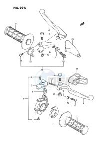 RM80 (E3) drawing HANDLE SWITCH (MODEL K L M N P R S)