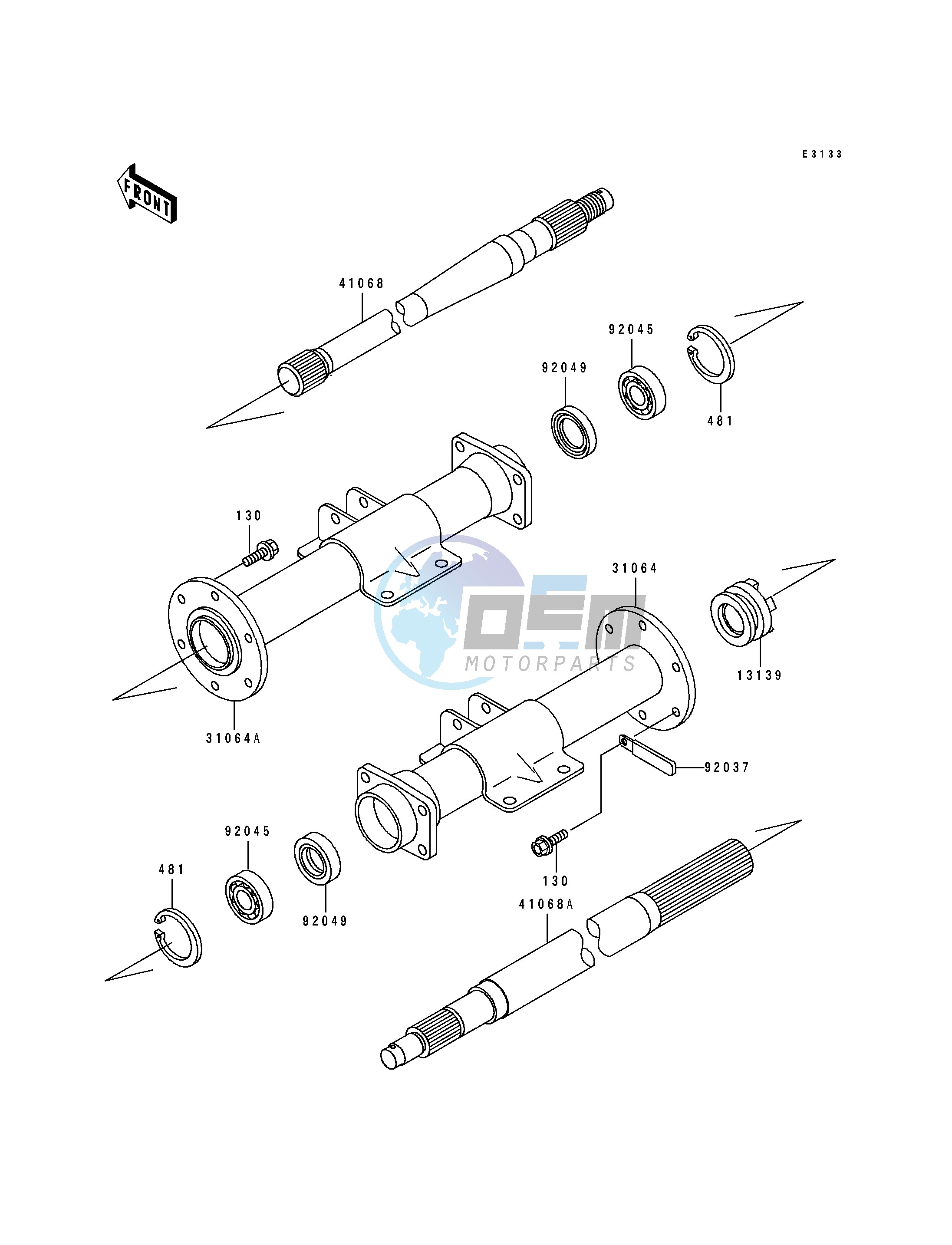 REAR AXLE