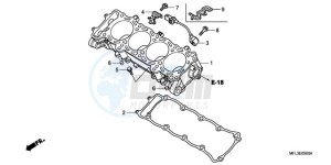 CBR1000RA9 UK - (E / ABS MKH) drawing CYLINDER