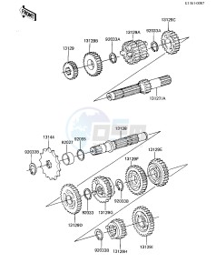 KX 60 A [KX60] (A1-A2) [KX60] drawing TRANSMISSION