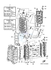 LF350TXR-2009 drawing CYLINDER--CRANKCASE-2