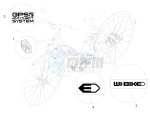 Wi-Bike Uni Deore Comfort 2017 (NAFTA) drawing Plates - Emblems