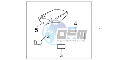 SEAT COWL *R334*