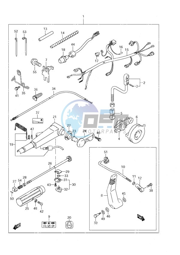 Tiller Handle