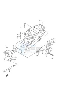 DF 200 drawing Drive Shaft Housing (Type: L)