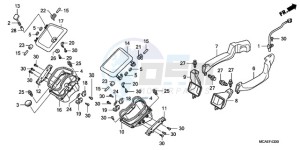 GL18009 Europe Direct - (ED) drawing AIR DUCT