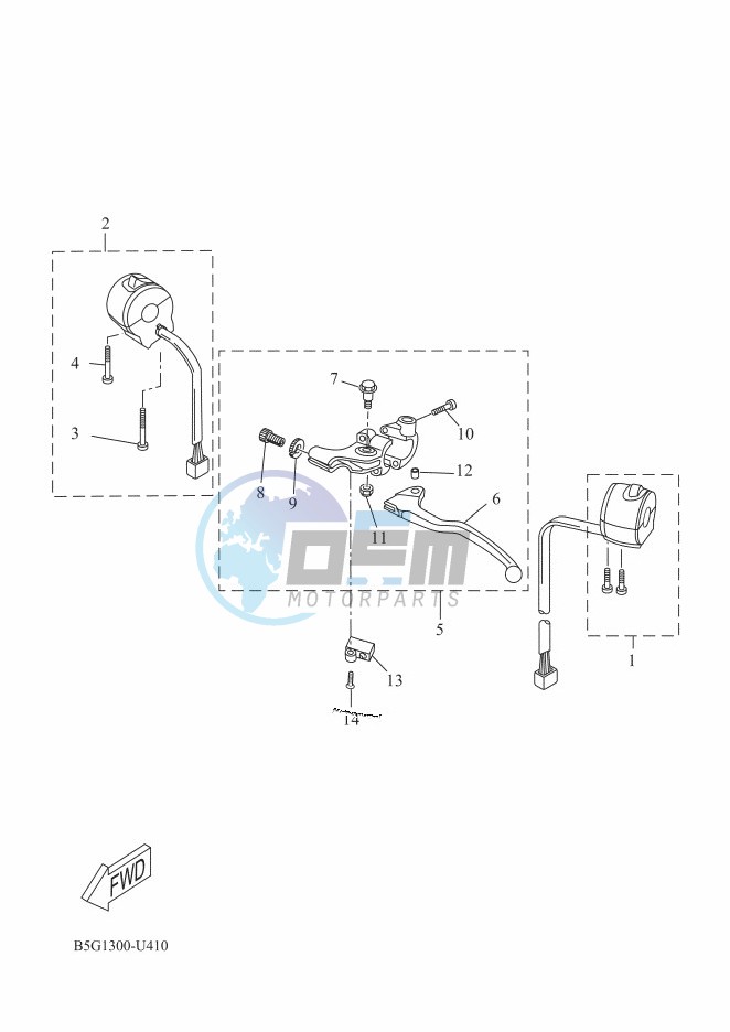 HANDLE SWITCH & LEVER