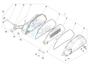 MEDLEY 125 4T IE ABS E4 2020 (APAC) drawing Air filter