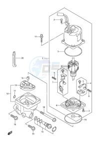 DF 175 drawing PTT Motor